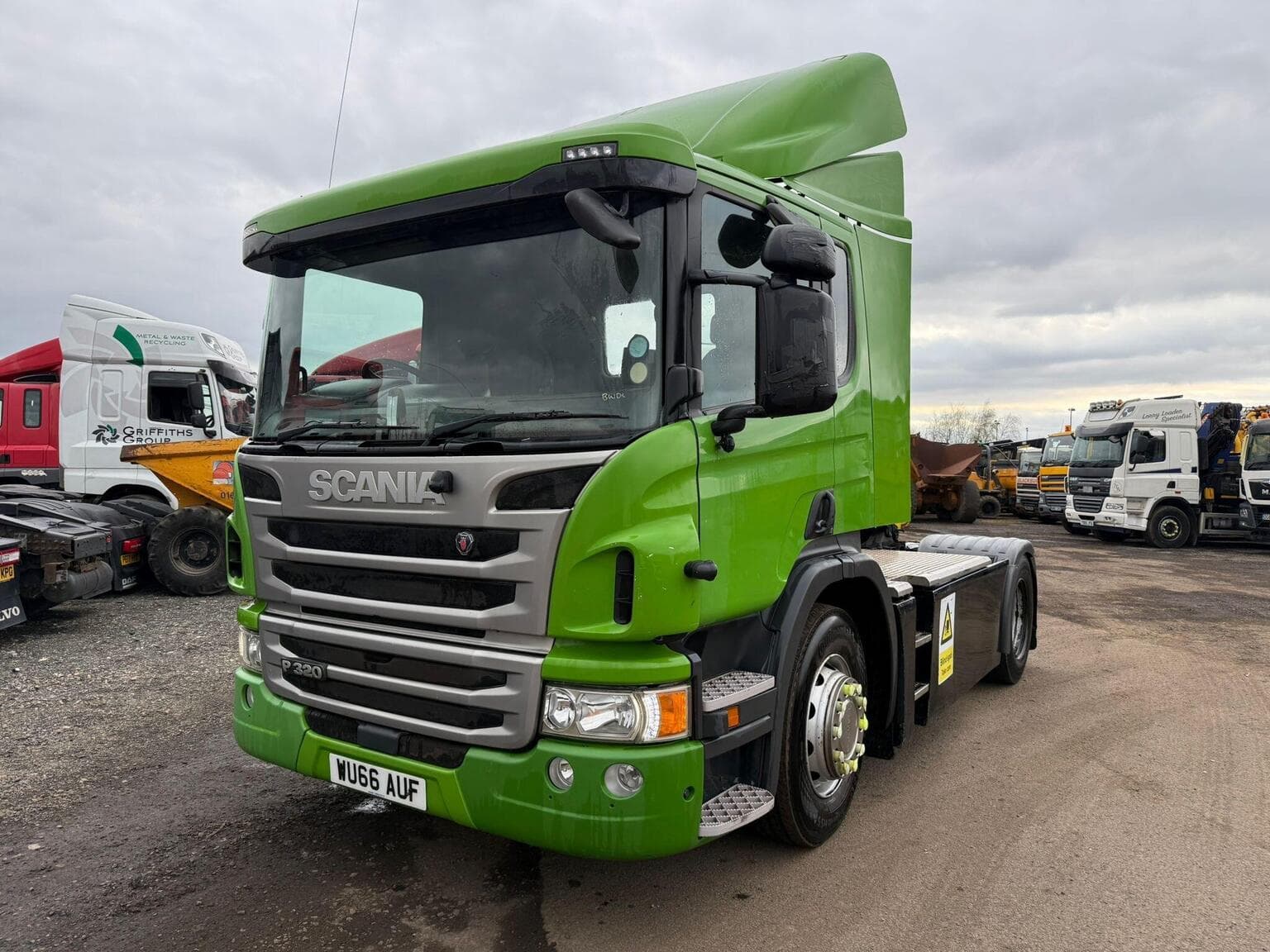 Scania P Series Green
